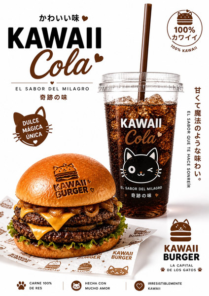 Kawaii Burger™ · Original Cola