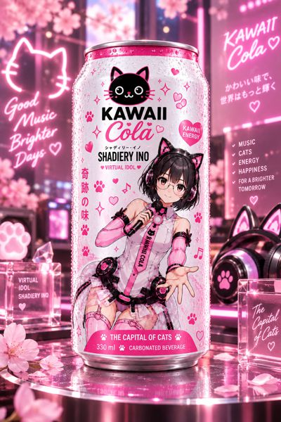 Kawaii Cola™ · Shadiery Ino · Virtual Idol