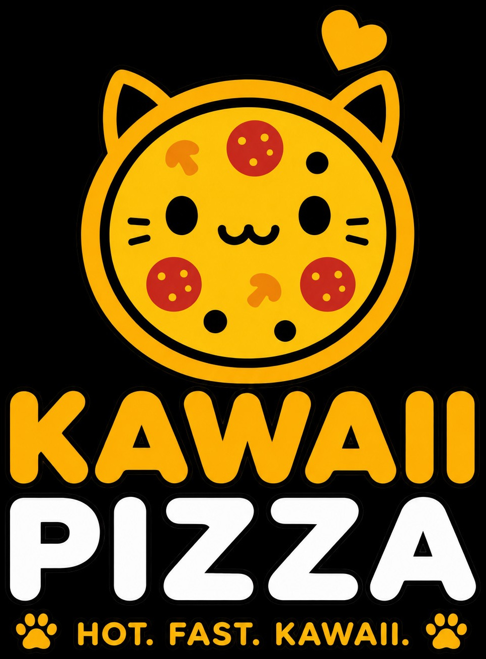 Logo officiel Kawaii Pizza™