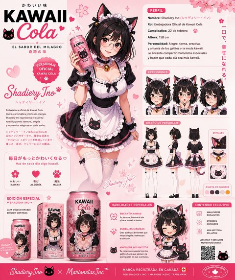 Shadiery Ino · Design de personnage